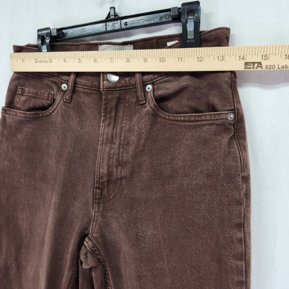 Everlane The Original Cheeky Jean Women Size 26 Crop Straight Leg High-Rise - Picture 5 of 13